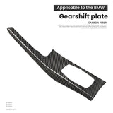 Dry Carbon Fiber Gear Shift Frame Trim Cover for BMW 5 Series G30 G31 G38 2018-2022 & 6 Series GT G32 2018-2021 Center Console Gear Panel Overlay