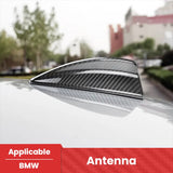 BMW E91 / X1 E84 Dry Carbon Fiber Shark Fin Antenna Cover Gloss Black Exterior Roof Trim Overlay