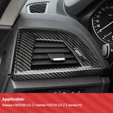 BMW 1 Series F20 F21 F22 / 2 Series F22 Dry Carbon Fiber Air Vent Trim Cover Interior Vent Frame Decoration