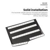 BMW G38 5 Series Carbon Fiber Drawer Trim Cover Interior Storage Drawer Overlay Dry Carbon Fiber Gloss Finish Compatible Fit For G38