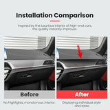 BMW 5 Series G30 G31 G38 6 Series G32 Carbon Fiber Dashboard Trim Cover Overlay Interior Decoration (2018-2022 Compatible)