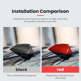 BMW E60 E61 Carbon Fiber Shark Fin Antenna Cover Gloss Dry Carbon Exterior Trim 5 Series 2001-2010 Fit