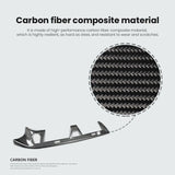 BMW 5 Series G38 Carbon Fiber Dashboard Air Vent Frame Interior Trim Cover Dry Carbon Fiber Overlay