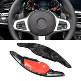 BMW 3 5 6 7 8 Series G20 G30 G31 G38 F90 G32 G11 G12 G14 G15 X3 X4 X5 X7 Z4 G29 Dry Carbon Fiber Shift Paddle Trim Cover