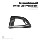 BMW 1 Series F20 F21 F22 / 2 Series F22 Dry Carbon Fiber Air Vent Trim Cover Interior Vent Frame Decoration
