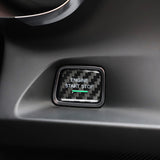 Carbon Fiber Start Stop Button Cover for Camaro and Corvette