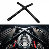 Carbon Fiber X Brace Engine Cover for Corvette C8 (2020–2025) – Stingray, Z51, Grand Sport, Z06 & ZR1
