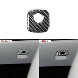 Carbon Fiber Glove Box Handle Overlay for Corvette C6 (2005–2013)