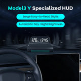 Smart HUD Display Fit For Tesla Model 3/Y – Optical Dashboard Projection Screen