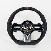 2022-2024 Mercedes-Benz AMG Custom Carbon Fiber Steering Wheel for C, CLA, CLS, E, G, GLA, GLB, GLE, GT, S-Class