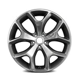 20" 5 Y-Spoke Alloy Wheel - Polished Finish with Charcoal Accents | 20x8 | 5x115 Compatible For Dodge