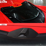 Corvette C8 Carbon Fiber Rear Camera Housing Trim Cover (2020–2024)