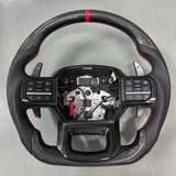 Custom Carbon Fiber Steering Wheel for Ford F-150 & Raptor 2021 - 2026+ | Built to Order