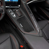 Corvette C8 Carbon Fiber Center Console Cup Holder Lid Cover (2020–2024)