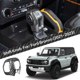 Ford Bronco 2021-2023 Dry Carbon Fiber Gear Shift Panel Trim