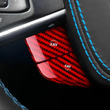 Carbon Fiber Steering Wheel Volume Button Covers for Corvette C8 (2020–2024)