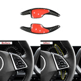 Carbon Fiber Paddle Shifter Extensions for Chevy Camaro (2016–2024)