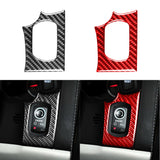 Carbon Fiber Ignition Start Button Surround Trim Overlay for Corvette C6 (2005–2013)