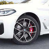 CarbonTailor Premium Aluminum Brake Caliper Covers for BMW – 4-Piece Set, Easy Installation, Fits Most BMW Models (1–7 Series, X3–X7, Z4)