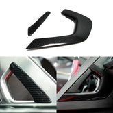 Carbon Fiber Center Console Handle Trim Covers (2pcs) for Corvette C7 (2014–2019)