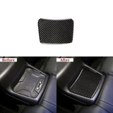 Carbon Fiber Rear Seat Storage Trim Overlay for Camaro (2016–2024)