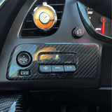 Carbon Fiber Headlight Switch Trim Cover | Fits Corvette C7 2014–2019