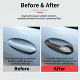 BMW 3 Series G20 G28 5 Series G30 G31 F90 X3 G01 Dry Carbon Fiber Door Handle Cover Trim Exterior Fit 2018-2021
