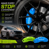 Nissan Aluminum Brake Caliper Covers - Custom Fit for Rogue, Pathfinder, Frontier, Altima, Sentra & More