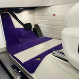 Bespoke Premium Top-Grain Cowhide Leather Floor Mats For Rolls-Royce | Made to Measure Handmade Fitment