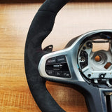 BMW G Series Full Alcantara Steering Wheel – Fits 5/6/7/8 Series (G30–G38, F90 M5, F91–F93 M8, G32, G11–G16, X3–X7)