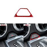 Carbon Fiber Hazard Button Outer Trim Overlay for Camaro (2016–2024)