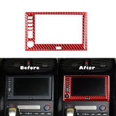 Carbon Fiber Radio & Navigation Panel Trim for Corvette C6 (2005-2013)