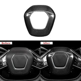 Corvette C8 Carbon Fiber Steering Wheel Airbag Cover (2020–2024)