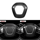 Corvette C8 Carbon Fiber Steering Wheel Airbag Cover (2020–2024)