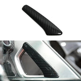 Carbon Fiber Center Console Handle Trim Covers (2pcs) for Corvette C7 (2014–2019)