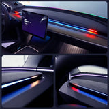 Smart RGB Ambient Dashboard Light Upgrade Compatible with Tesla Model 3/Y