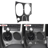 Carbon Fiber Center Console Overlay (2pcs) for Corvette C6 (2005–2013)