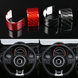 Corvette C8 Carbon Fiber Steering Wheel Racing Stripe Covers (2020–2024)