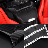 Corvette C8 Carbon Fiber Waterfall Speaker Upper Trim Cover (2020–2024)