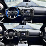 Carbon Fiber Steering Wheel for Ford F-150 (2015-2020) & Raptor (2017-2024) - Real Carbon & Perforated Leather