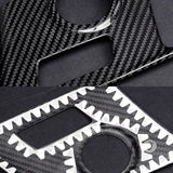Carbon Fiber Central Gear Shift Panel Trim Cover for Corvette C7 (2014–2019)