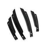 Carbon Fiber Front Bumper Canards – 4pcs Set for Corvette C8 (2020–Present)