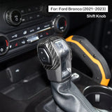 Ford Bronco 2021-2023 Dry Carbon Fiber Gear Shift Panel Trim