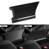 Corvette C8 Carbon Fiber Center Console Lid Armrest Cover (2020–2024)