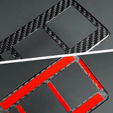 Ford Bronco 2021-2025 Dry Carbon Fiber Window Switch Control Trim Cover Interior Overlay