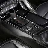 Carbon Fiber Central Gear Shift Panel Trim Cover for Corvette C7 (2014–2019)