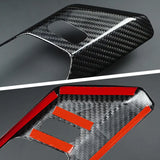 Ford Bronco 2021-2026 Dry Carbon Fiber Interior Door Handle Trim Cover Front & Rear Pull Overlay Compatible With SUV