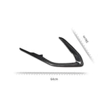 Türverkleidung Chromleistenabdeckung aus echtem Carbon für 2016–2024 Chevy Camaro