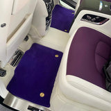 Bespoke Premium Top-Grain Cowhide Leather Floor Mats For Rolls-Royce | Made to Measure Handmade Fitment