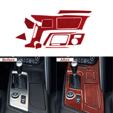 Carbon Fiber Center Console Overlay Kit (11pcs) for Corvette C7 (2014–2019)